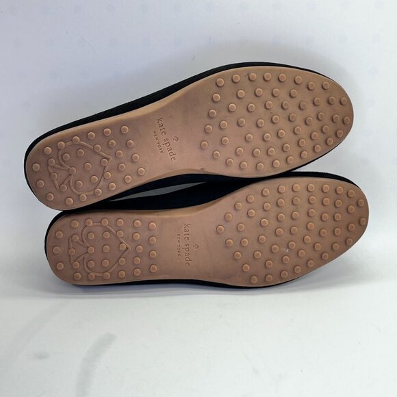 Kate Spade New York Women's Camellia Loafers Size 7.5 in Black Suede - Picture 11 of 14